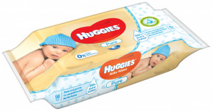 Servetele umede Huggies Pure, 56 buc