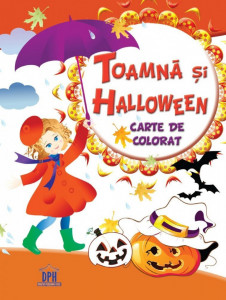 Cartea mea de colorat - toamna si halloween