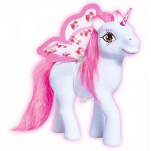 Jucarie de plus Sweet Pony Flower Unicorn