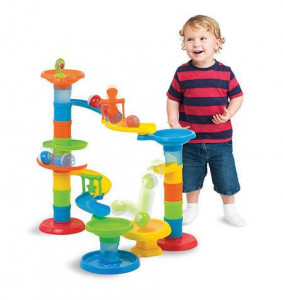 Little Learner Jucarie interactiva - Turnulet cu bilute (30 piese)