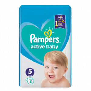 Pampers Active Baby Small Pack - nr.5, 11 buc