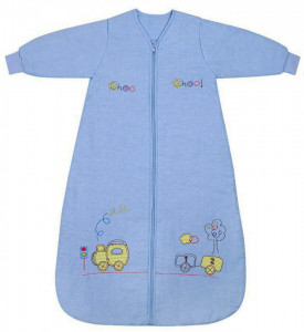 Sac de dormit cu maneca lunga Choo Choo 0-6 luni 2.5 Tog