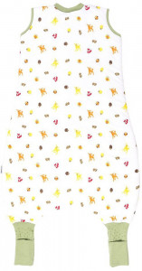 Sac de dormit cu picioruse si talpa antiderapanta Forest Friends 12-18 luni 2.5 Tog