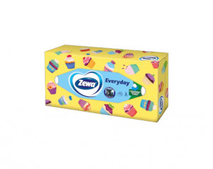 Servetele faciale Zewa Everyday, 2 straturi, 100 bucati