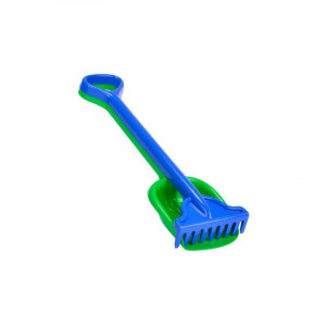 Set lopata si grebla 56 cm Compact Androni Giocattoli