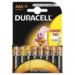Baterie Duracell Basic AAA LR03 8buc