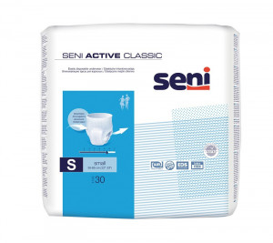 Chilot elastic absorbant adulti Seni Activ Classic, Small, 30 buc