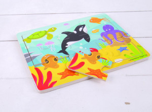 Puzzle - Lumea acvatica - BigJigs