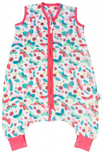 Sac de dormit cu picioruse Bamboo Butterfly 6-12 luni 0.5 Tog