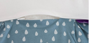 Sac de dormit Drops Ocean Blue - 80/86 cm