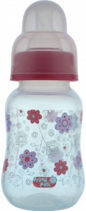 Biberon polipropilena usor de tinut decorat 125 ml