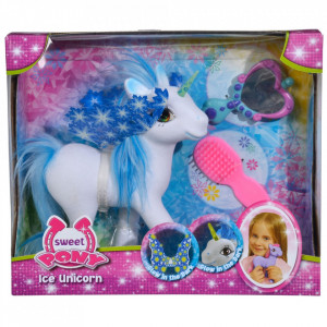 Jucarie de plus Sweet Pony Ice Unicorn