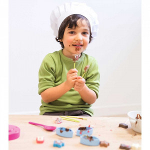 Jucarie Smoby Aparat pentru preparare ciocolata Chef cu accesorii