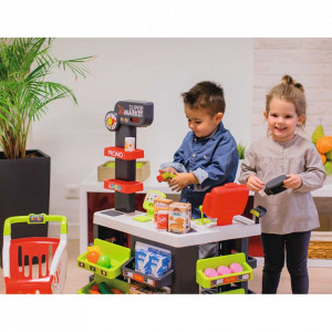 Magazin pentru copii Super Market cu accesorii