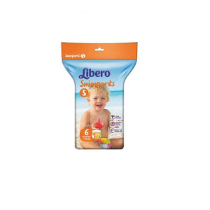 Scutece inot Libero Swimpants, Small, 7-12kg, 6 buc