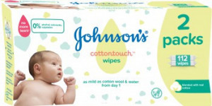 Servetele Umede Johnsons Baby Cotton 2x56buc