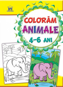 Coloram animale 4-6 ani