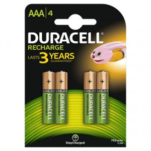 Duracell acumulatori AAAK4 750mAh