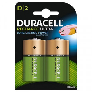 Duracell acumulatori D 2200mAh