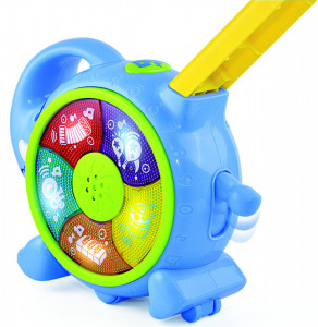 Little Learner Jucarie de impins 2 in 1 - Elefantel
