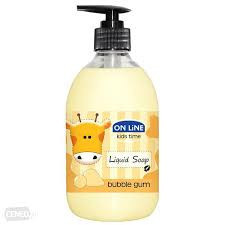 ON LINE KIDS TIME LIQUID SOAP BUBBLE GUM 500 ml