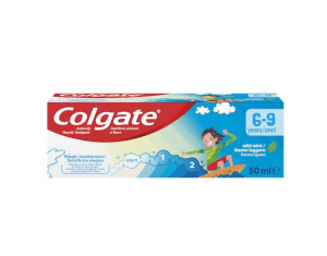 Pasta de dinti Colgate pentru copii, 6-9 ani, 50 ml