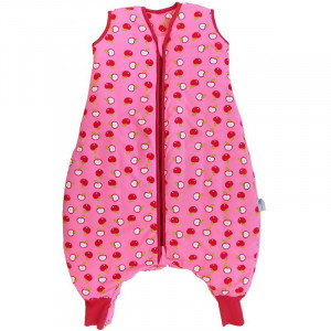 Sac de dormit cu picioruse Bamboo Red Apple 12-18 luni 0.5 Tog