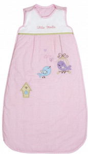 Sac de dormit Pink Bird 0-6 luni 2.5 Tog