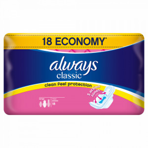 Absorbante periodice Always Classic Super Plus Duo, 18 buc