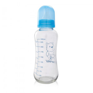 Biberon din sticla, 0+ luni, 240 ml, Lorelli