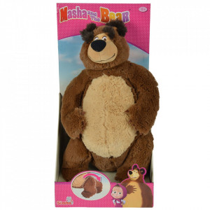 Jucarie de plus Masha and the Bear, Bean Bag Bear 43 cm