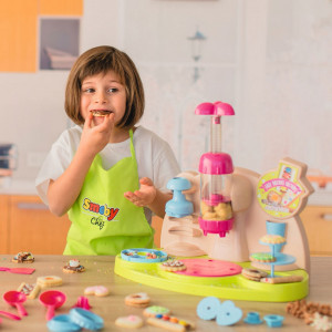 Jucarie Smoby Aparat pentru preparare biscuiti Chef Easy Biscuits Factory cu accesorii