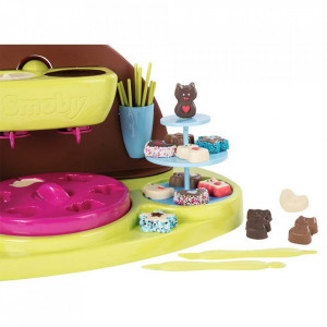 Jucarie Smoby Aparat pentru preparare ciocolata Chef cu accesorii