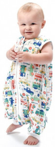Sac de dormit cu picioruse Bamboo Vehicles 18-24 luni 0.5 Tog