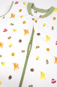 Sac de dormit cu picioruse si talpa antiderapanta Forest Friends 12-18 luni 2.5 Tog