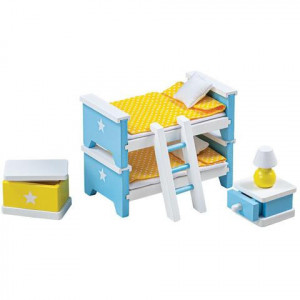 Tidlo Mobilier pentru casuta papusii - Dormitor