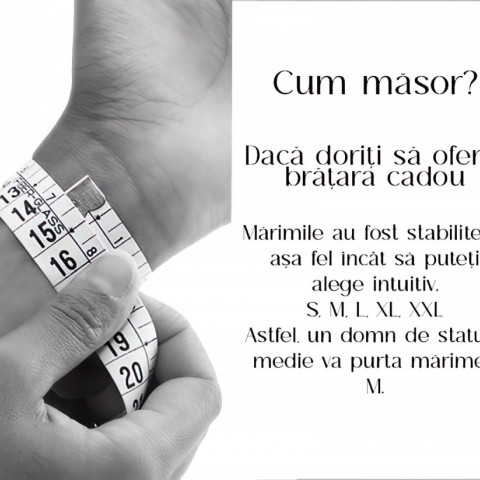 Bratara barbateasca piele, bănut Argint 925, lata 10 mm, banut 16 mm personalizat gravura text si/sau simbol (inchizatoare argint 925)
