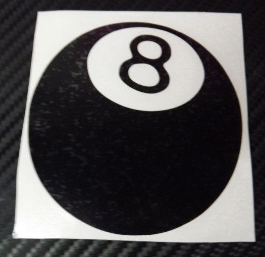 Autocolante - Bola 8