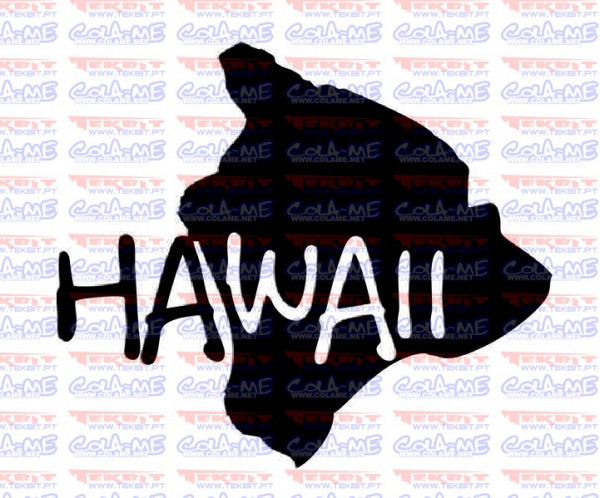 Autocolante - Hawaii