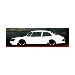Autocolante - Saab 900