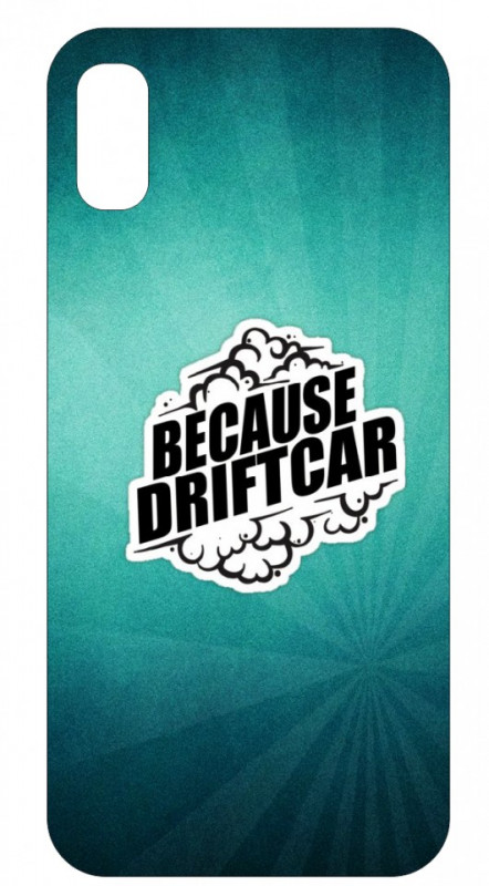Capa de telemóvel com Because Driftcar