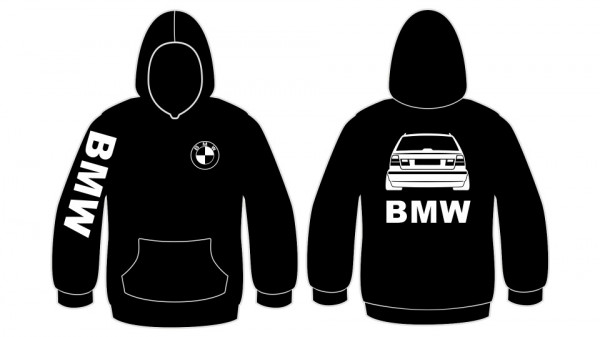 Sweatshirt com capuz para BMW E34 Touring