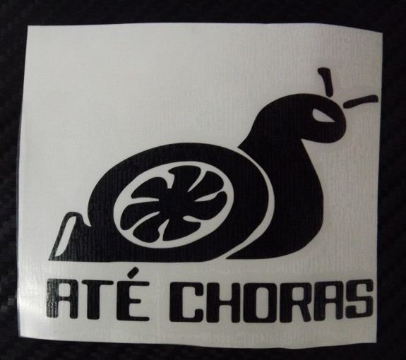 Autocolante - Até choras