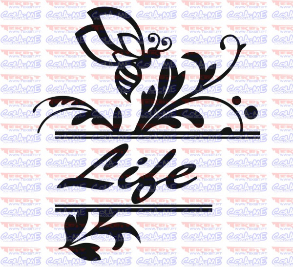 Autocolante - Life