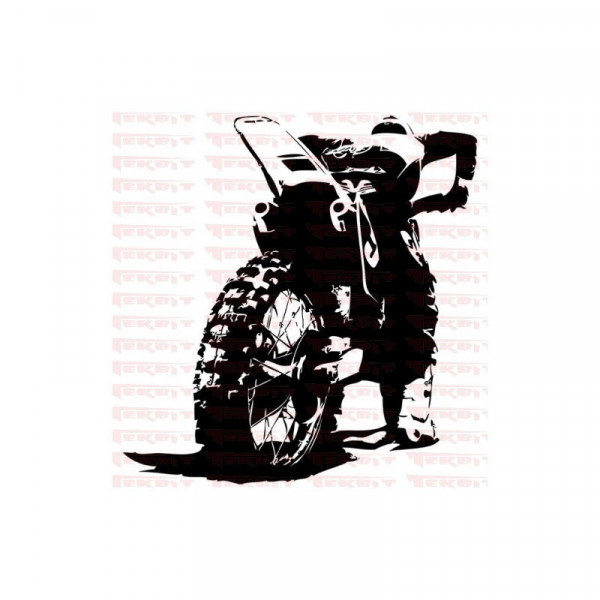 Autocolante - Motocross 2