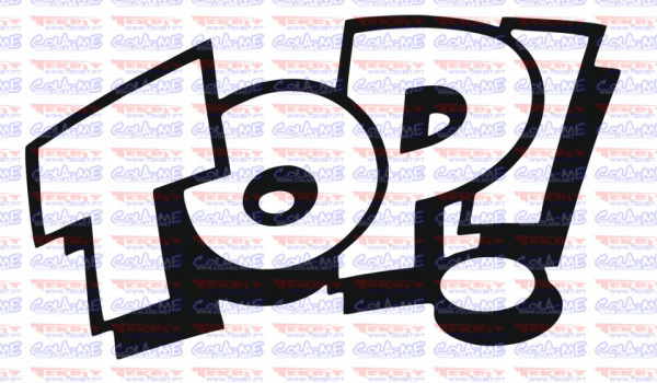 Autocolante - TOP!