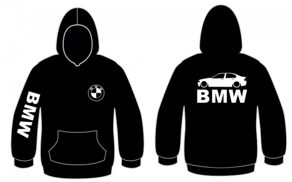 Sweatshirt com capuz para BMW E46 Limousine