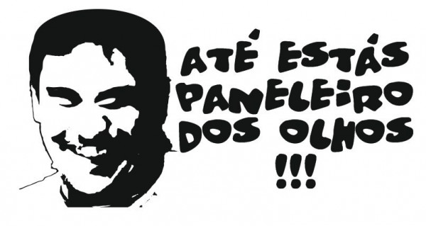 Autocolante - Até estás paneleiro dos olhos