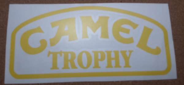 Autocolante- Camel Trophy