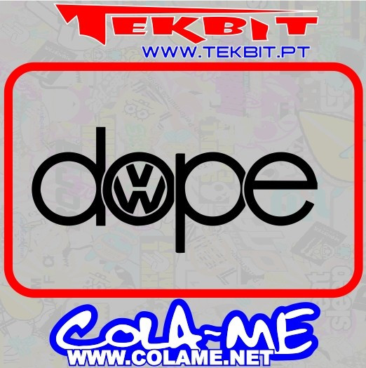 Autocolante - Dope VW